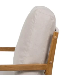 Fotel ZABERMA 88 cm naturalny biały*Zona-Design Best