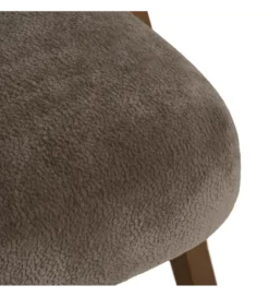 Fotel z drewna brzozowego MIZU Ciemno szare*Zona-Design