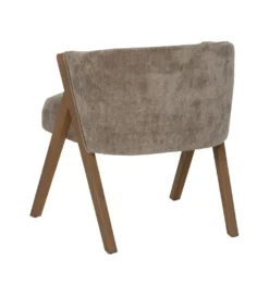 Fotel z drewna brzozowego MIZU Ciemno szare*Zona-Design