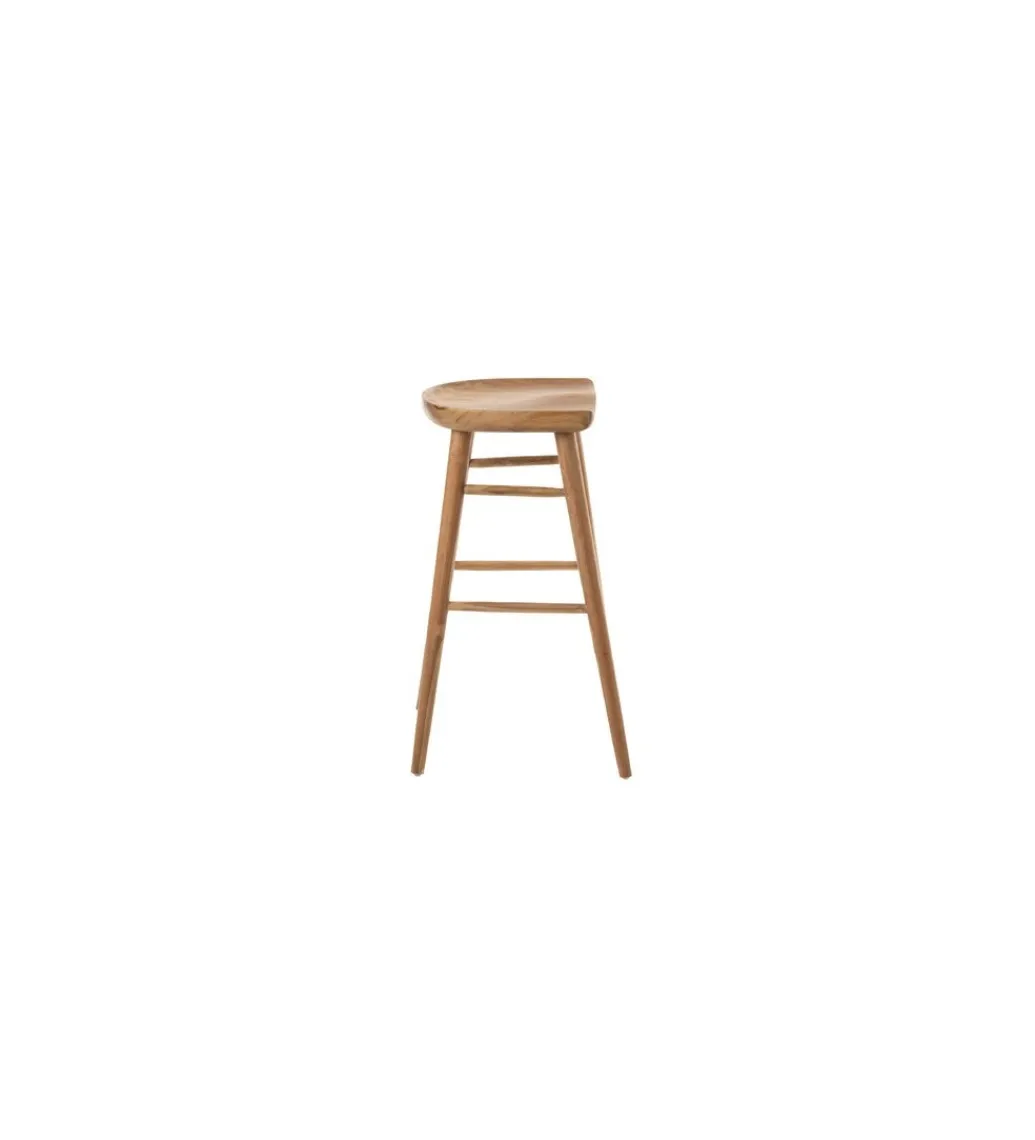 Hoker ANA drewno Teak brązowe*J-Line Sale