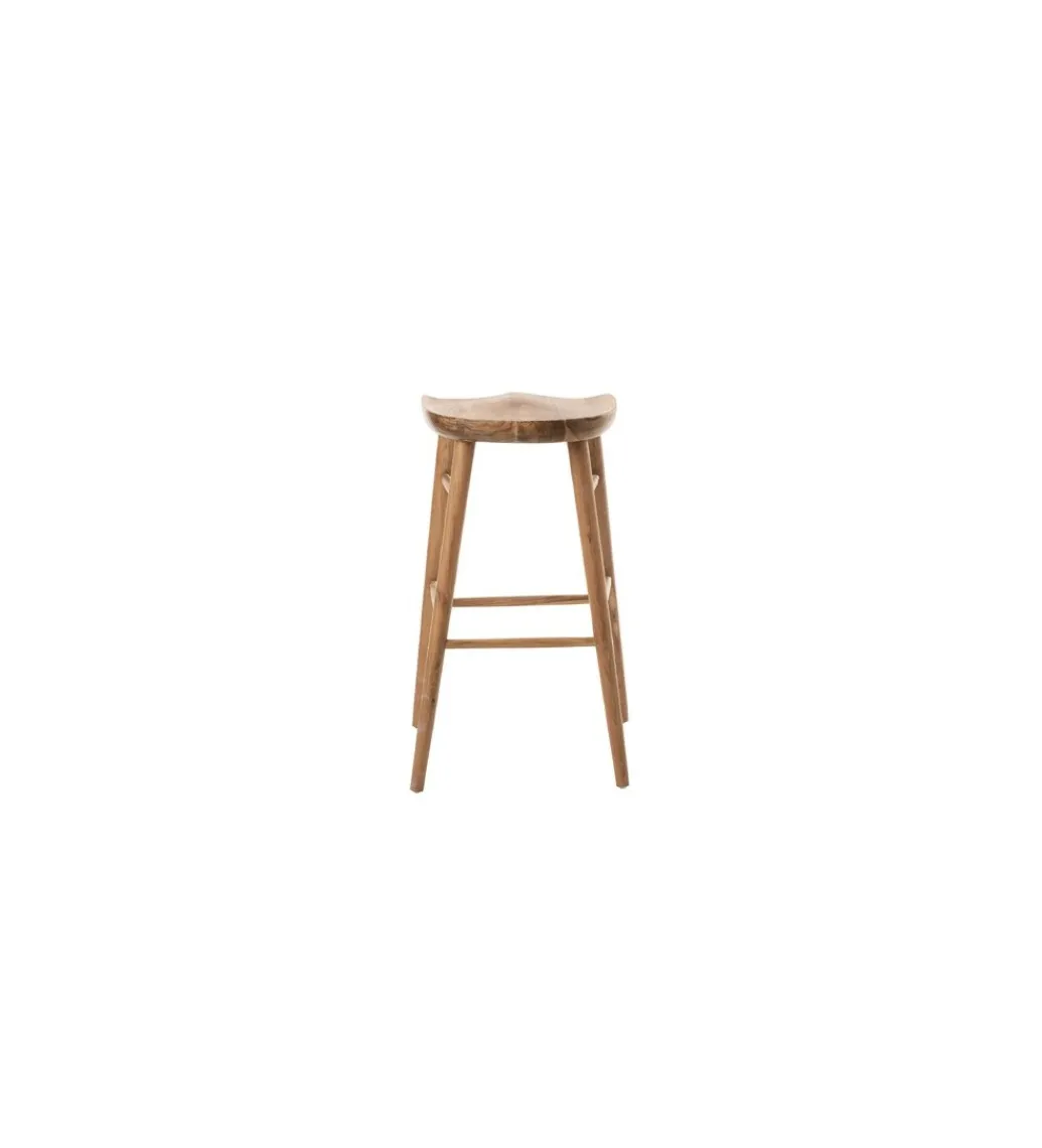 Hoker ANA drewno Teak brązowe*J-Line Sale