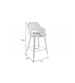 Hoker barowy ETIENNE Paris greige*Invicta Interior Outlet