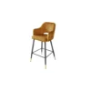 Hoker barowy ETIENNE Paris musztardowy*Invicta Interior New