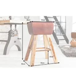 Hoker Bock brązowy*Invicta Interior New