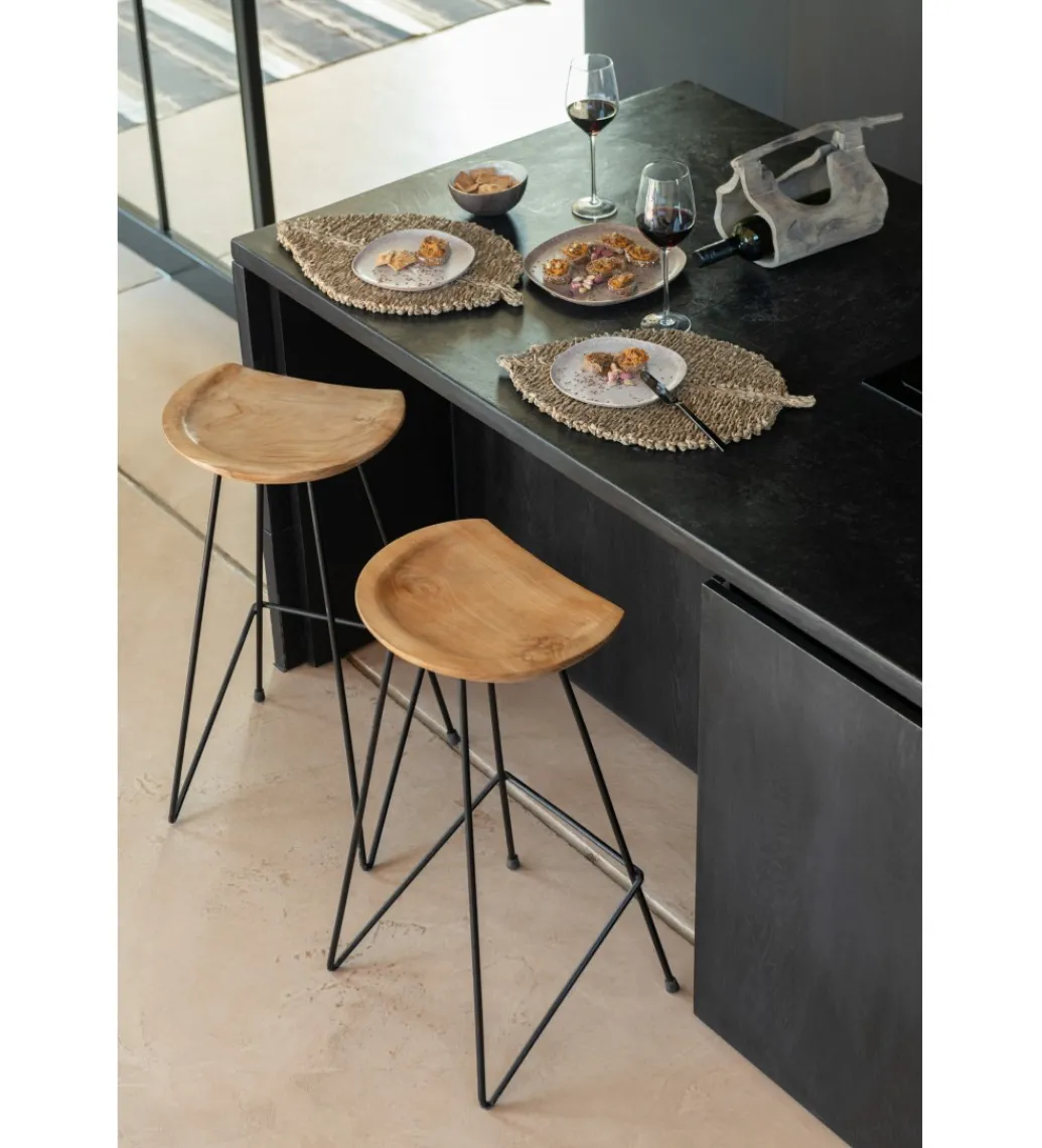 Hoker DOMINO drewno teak*J-Line New