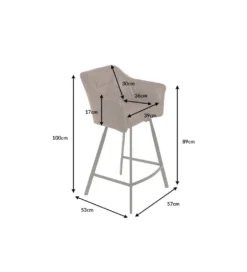 Hoker Loft antyczny brąz*Invicta Interior Discount
