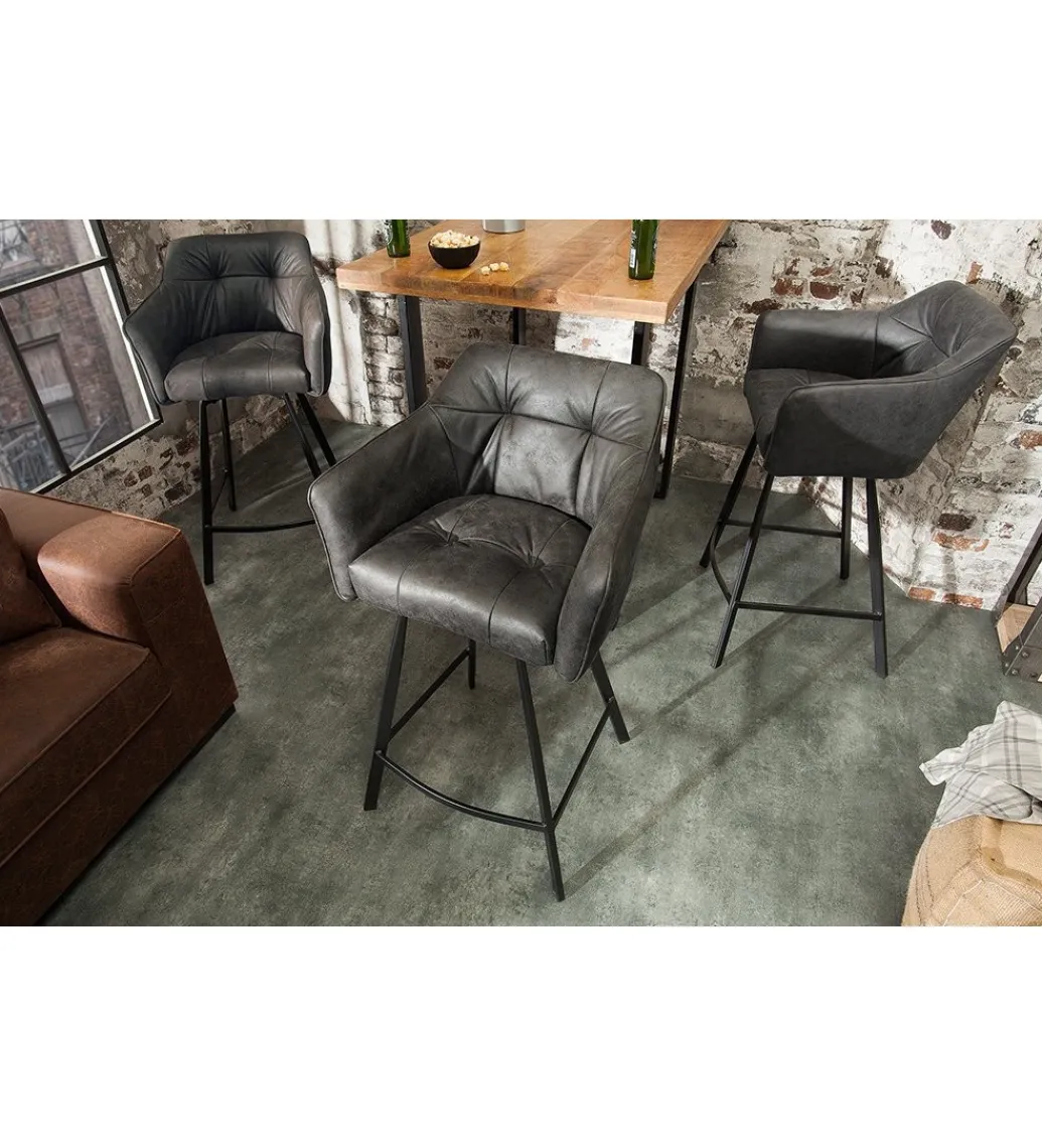 Hoker Loft Antyczny szary*Invicta Interior Online