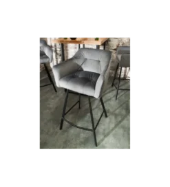 Hoker Loft srebrno szary*Invicta Interior New