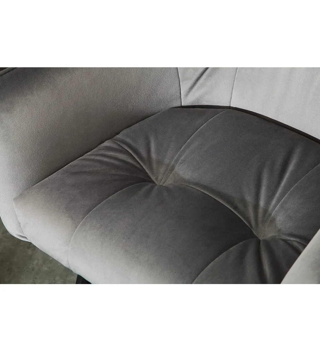 Hoker Loft srebrno szary*Invicta Interior New