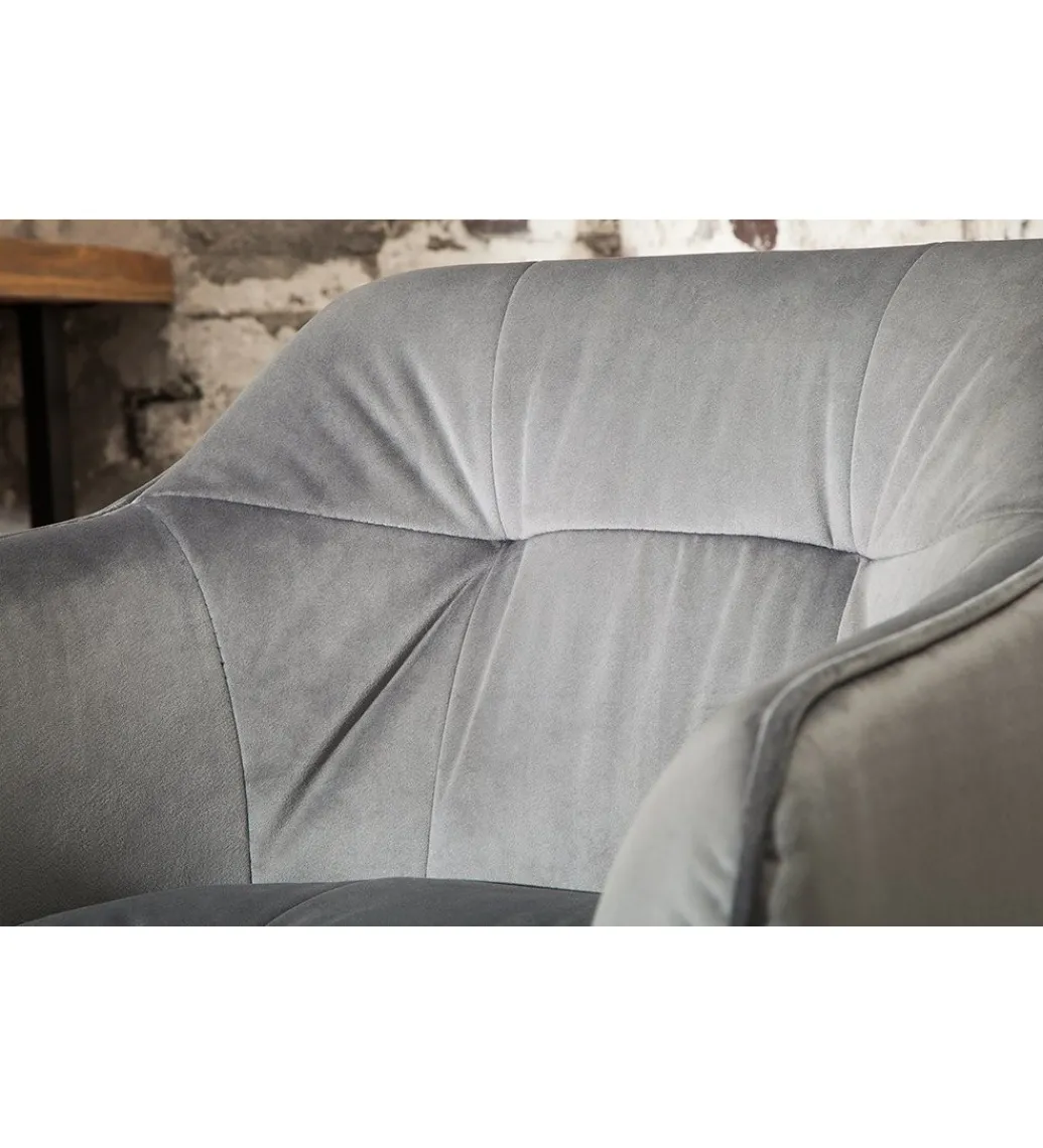 Hoker Loft srebrno szary*Invicta Interior New