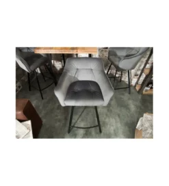 Hoker Loft srebrno szary*Invicta Interior New