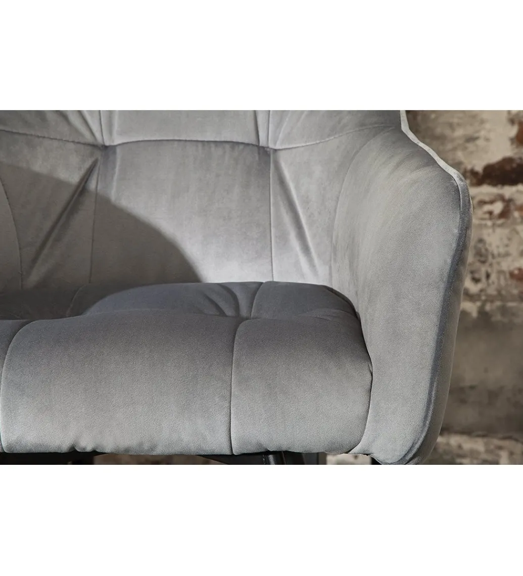 Hoker Loft srebrno szary*Invicta Interior New