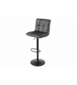 Hoker MODENA od 92 cm do 115 cm 360 stopni obrotu welwet antracyt*Invicta Interior - przedsprzedaż Best