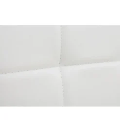 Hoker MODENA od 92 cm do 115 cm 360 stopni obrotu biały skórzany*Invicta Interior - przedsprzedaż Clearance