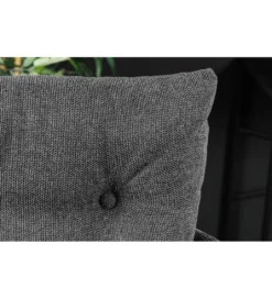 Hoker obrotowy BIG GEORGE welwet antracytowy*Invicta Interior Outlet