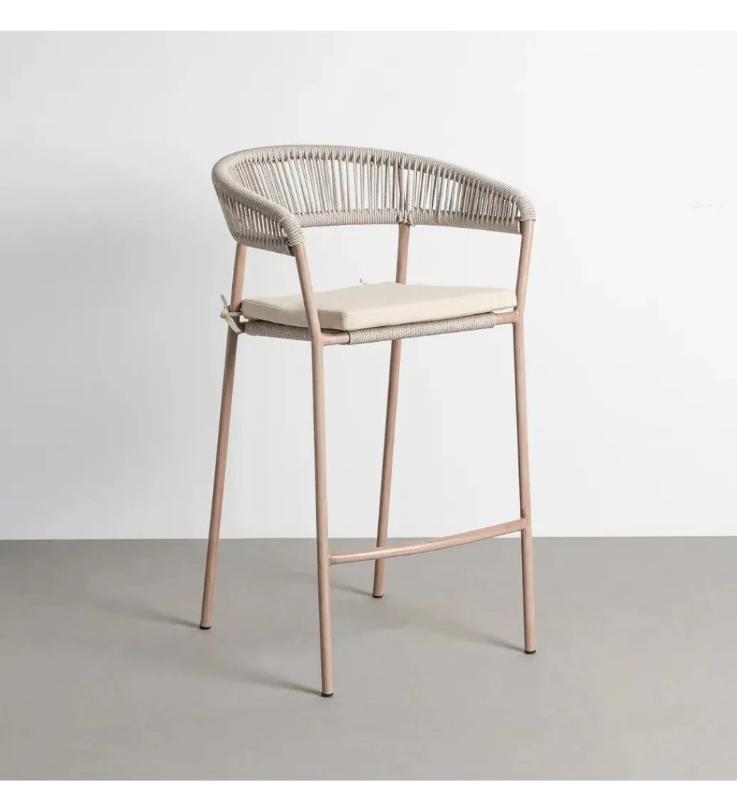 Hoker ogrodowy ASTAREMO 100 cm szarobrązowy*Zona-Design New