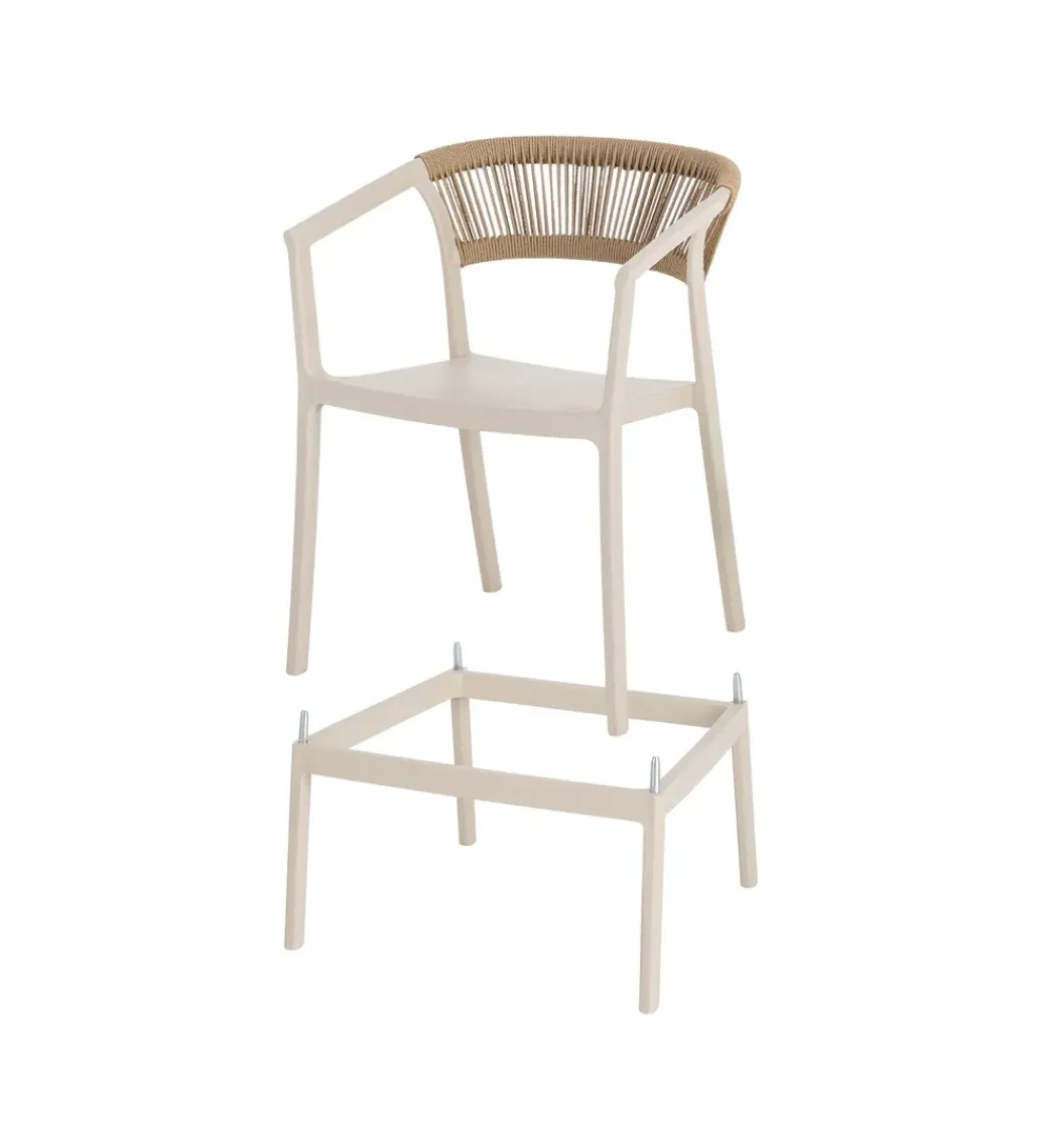 Hoker POFAMON 104 cm naturalny biały*Zona-Design Discount