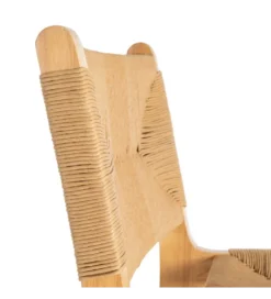 Hoker TABYRE 94 cm drewno kauczuk naturalne*Zona-Design Hot