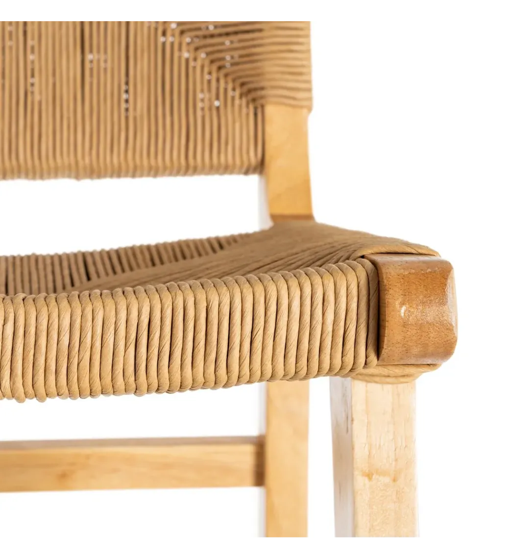 Hoker TABYRE 106 cm drewno kauczuk naturalne*Zona-Design Sale
