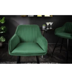 Hoker Turin szmaragdowo zielony aksamit*Invicta Interior Hot