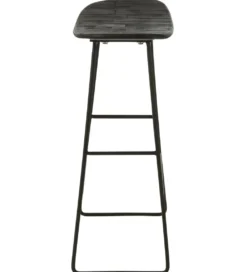 Hoker ZAMBIA drewno teak czarny*J-Line New