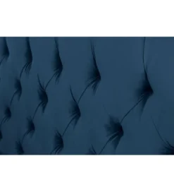 Łóżko Big CITY Paris 180 cm x 200 cm ciemnoniebieskie*Invicta Interior Clearance