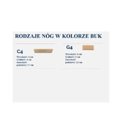 Łóżko Catherine w różnych wymiarach i kolorach do wyboru*Comforteo Clearance