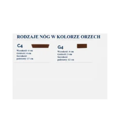 Łóżko Catherine w różnych wymiarach i kolorach do wyboru*Comforteo Clearance