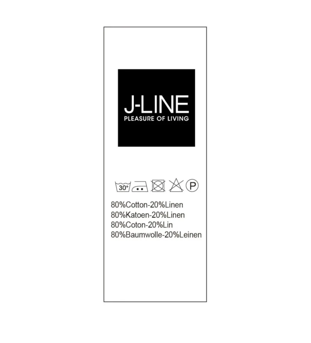 Koc Ivory Lniany 150 cm x 200 cm*J-Line New