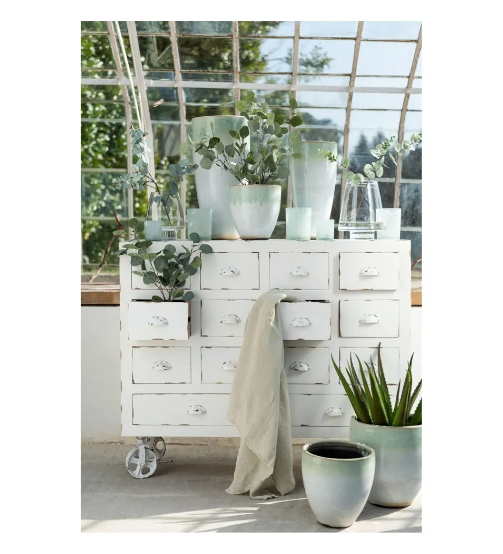 Koc Ivory Lniany 150 cm x 200 cm*J-Line New