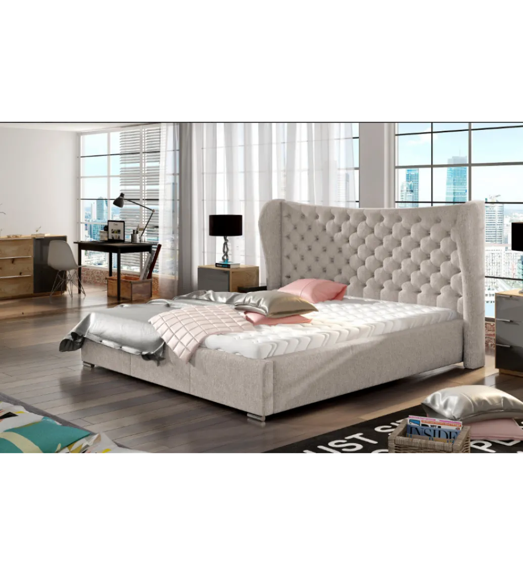 Łóżko Clarise w różnych rozmiarach oraz kolorach do wyboru*Comforteo Discount