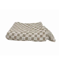 Koc MANTA 130 x 150 cm szarobiały*Imeri Discount
