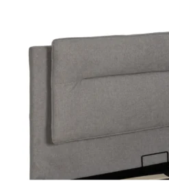 Łóżko FADARANT 164 x 214 cm beżowe z pojemnikiem*Zona-Design Online