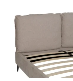 Łóżko ISABELARY 163 x 215 cm beżowe*Zona-Design Best