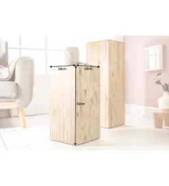 Kolumna Columna 50 cm akacja teak*Invicta Interior Sale