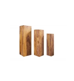 Kolumny FINICE Makassar SET 3 drewno sheesham*Invicta Interior New