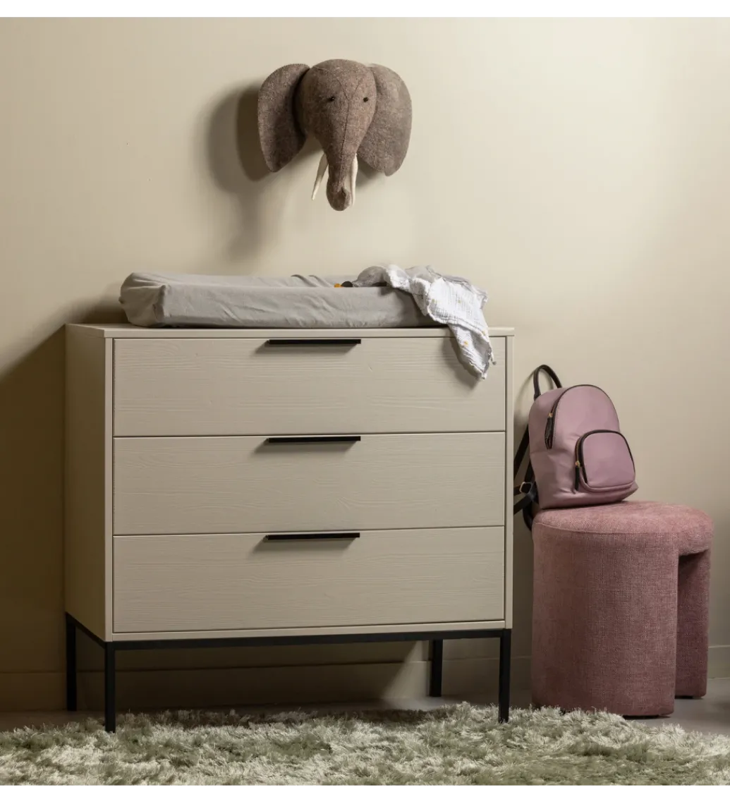 Komoda ADAM 94 cm drewno sosny dust*WOOOD Outlet