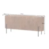 Komoda ADLON 180 cm drewno mango brązowa*Invicta Interior - przedsprzedaż
