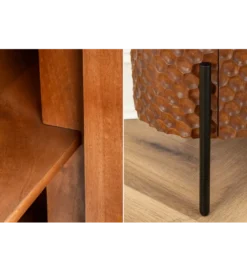 Komoda ADLON 180 cm drewno mango brązowa*Invicta Interior - przedsprzedaż
