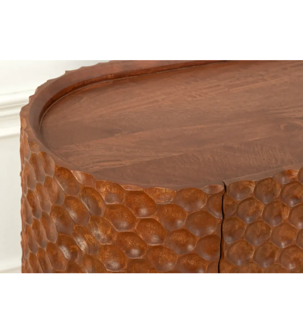 Komoda ADLON 180 cm drewno mango brązowa*Invicta Interior - przedsprzedaż