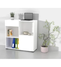 Komoda AGAPI 90 cm biała*Helvetia Sale