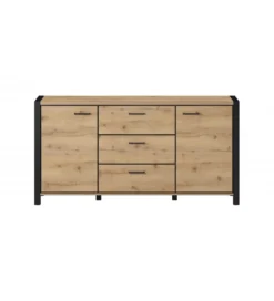 Komoda AKTIV 180 cm w optyce dąb Taurus*Helvetia Best