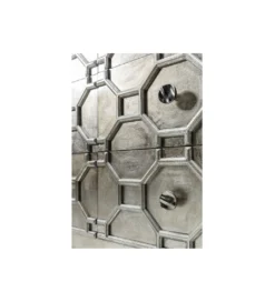 Komoda ALHAMBRA 107 cm srebrna*KARE Discount