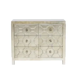 Komoda ALHAMBRA 107 cm srebrna*KARE Discount