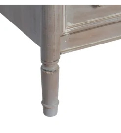 Komoda ALIEY 80 cm drewno jodła jasny brąz*Zona-Design New
