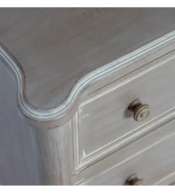 Komoda ALIEY 80 cm drewno jodła jasny brąz*Zona-Design New