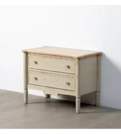 Komoda ALIEY 80 cm drewno jodła kremowy*Zona-Design Best