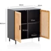 Komoda Ambert 80 cm czarna*WOHNLING, GERMANY