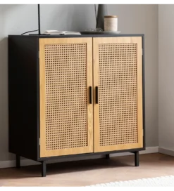 Komoda Ambert 80 cm czarna*WOHNLING, GERMANY