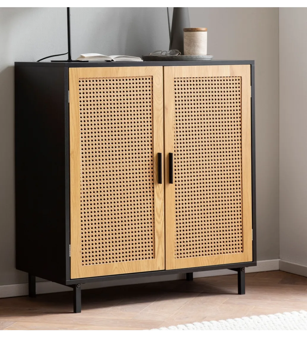 Komoda Ambert 80 cm czarna*WOHNLING, GERMANY